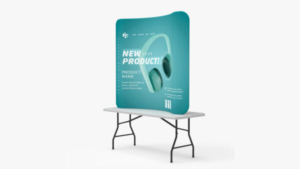 Curved Tension Fabric Displays