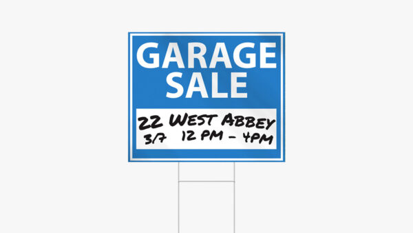 Dry Erase Coroplast