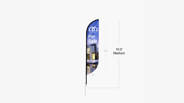 Feather Convex Flags